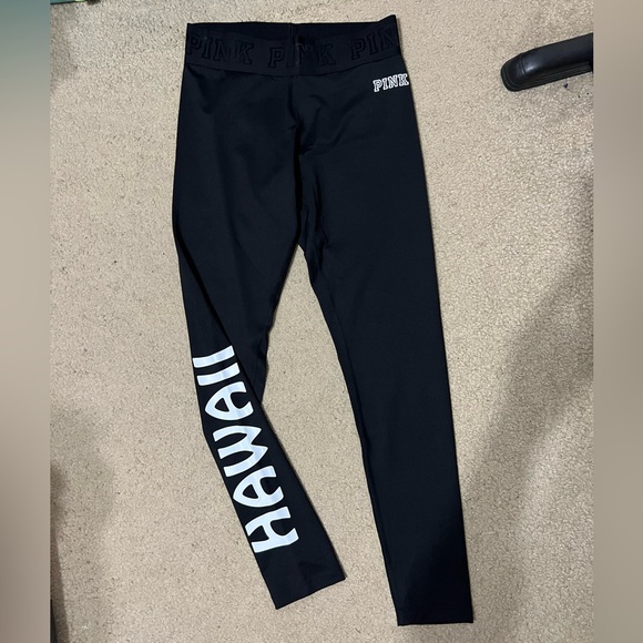 Victoria Secret Pink Ultimate Collection Hawaii Half Zip Track Jacket & Leggings - Picture 3 of 13